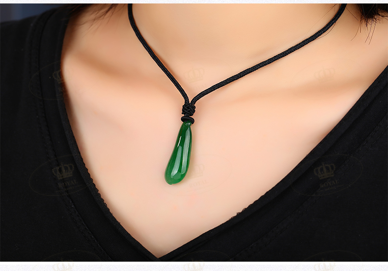 ROYALJEWELRY老坑种满绿翡翠吊坠裸件女款未镶嵌 A货冰糯种带证书