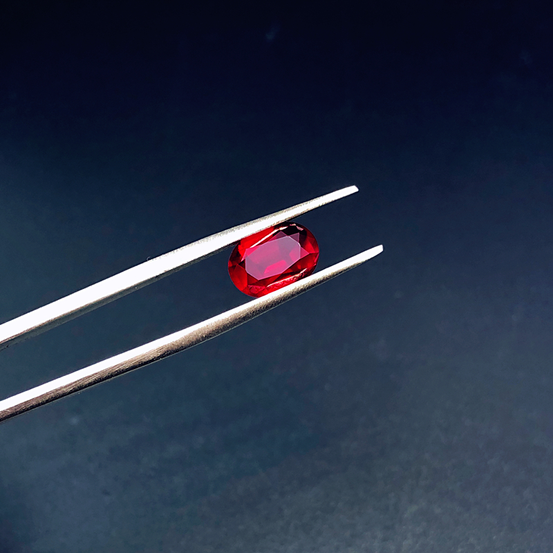2.3克拉天然无烧红宝石